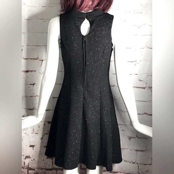 ZUNIE Multicolored Sparkly Black A-Line Keyhole Neck Party Dress GIRLS 16 - Picture 12 of 16